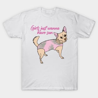 Girls just wanna have sun T-Shirt